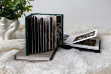 Little QT mini photo albums with hand torn deckled edges