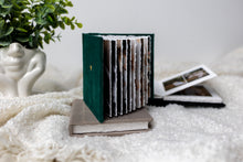 Little QT mini photo albums with hand torn deckled page-edges