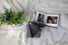 Little QT mini photo albums with deckled edge pages