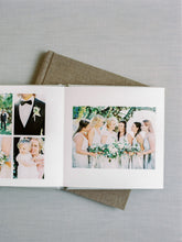 Cotton Rag ArtBook shown here with regular page edges (straight cut). Hand torn, deckled edges are also available.